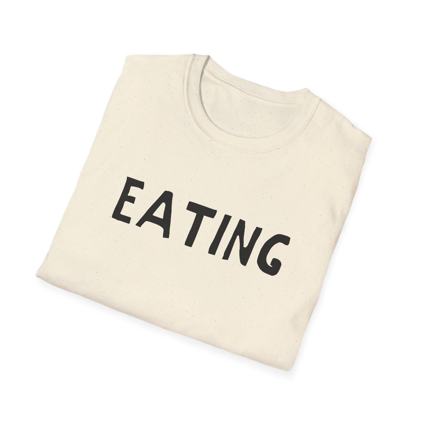 eating hand drawn font tshirt