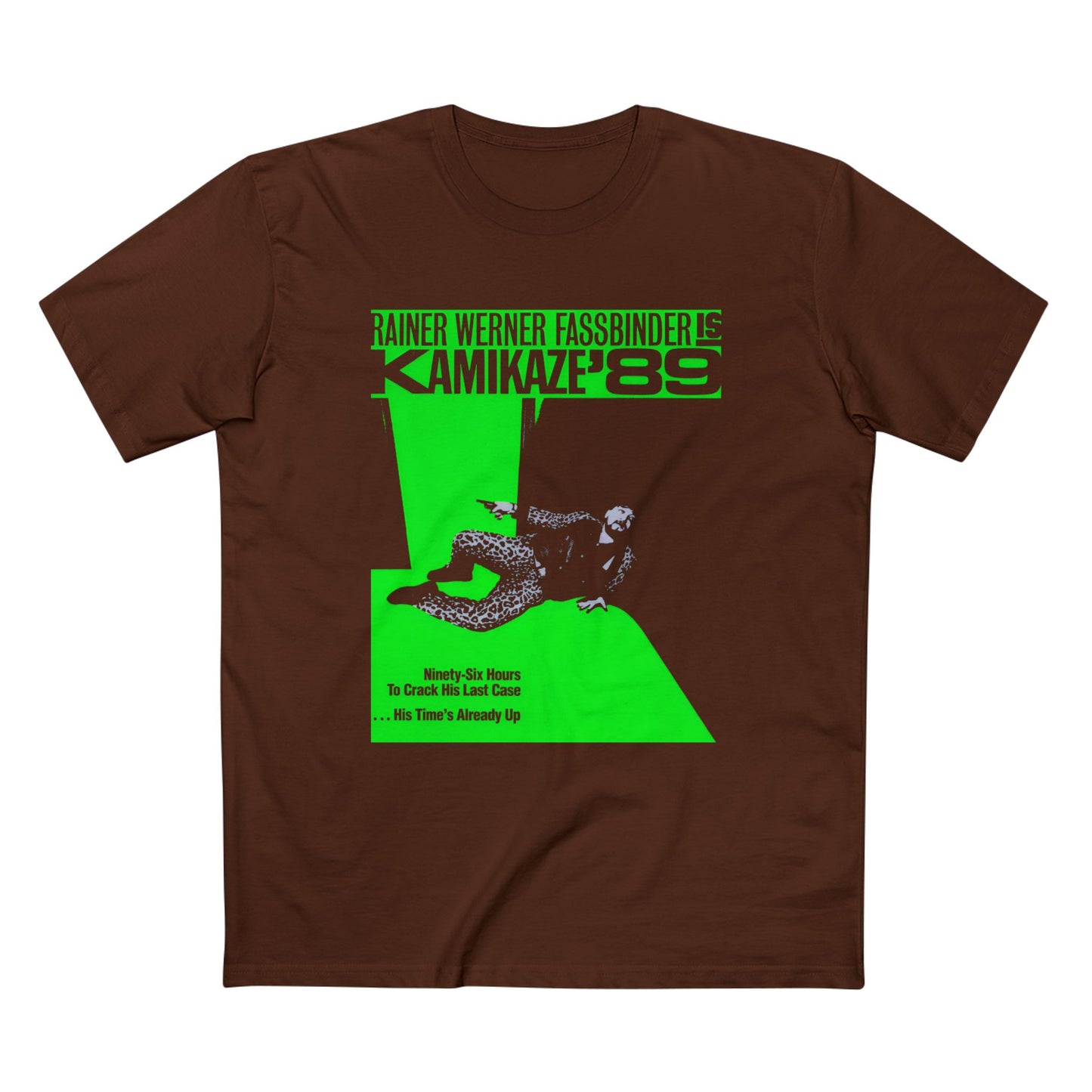1982 rainer werner fassbinder's kamikaze 1989 movie poster AS COLOUR 5001 tshirt