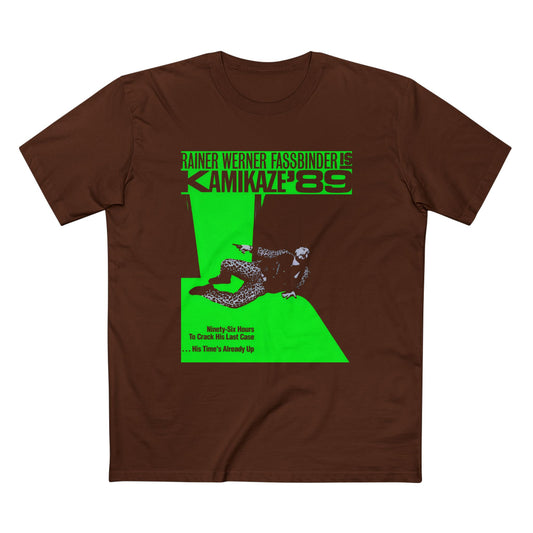 1982 rainer werner fassbinder's kamikaze 1989 movie poster AS COLOUR 5001 tshirt