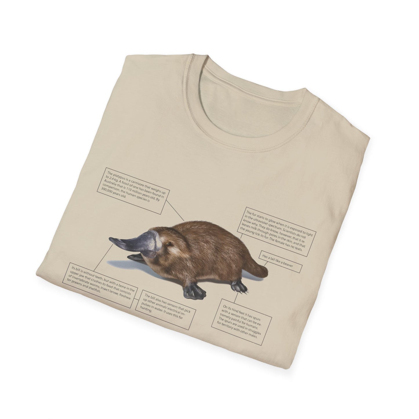 pleasant platypus facts tshirt