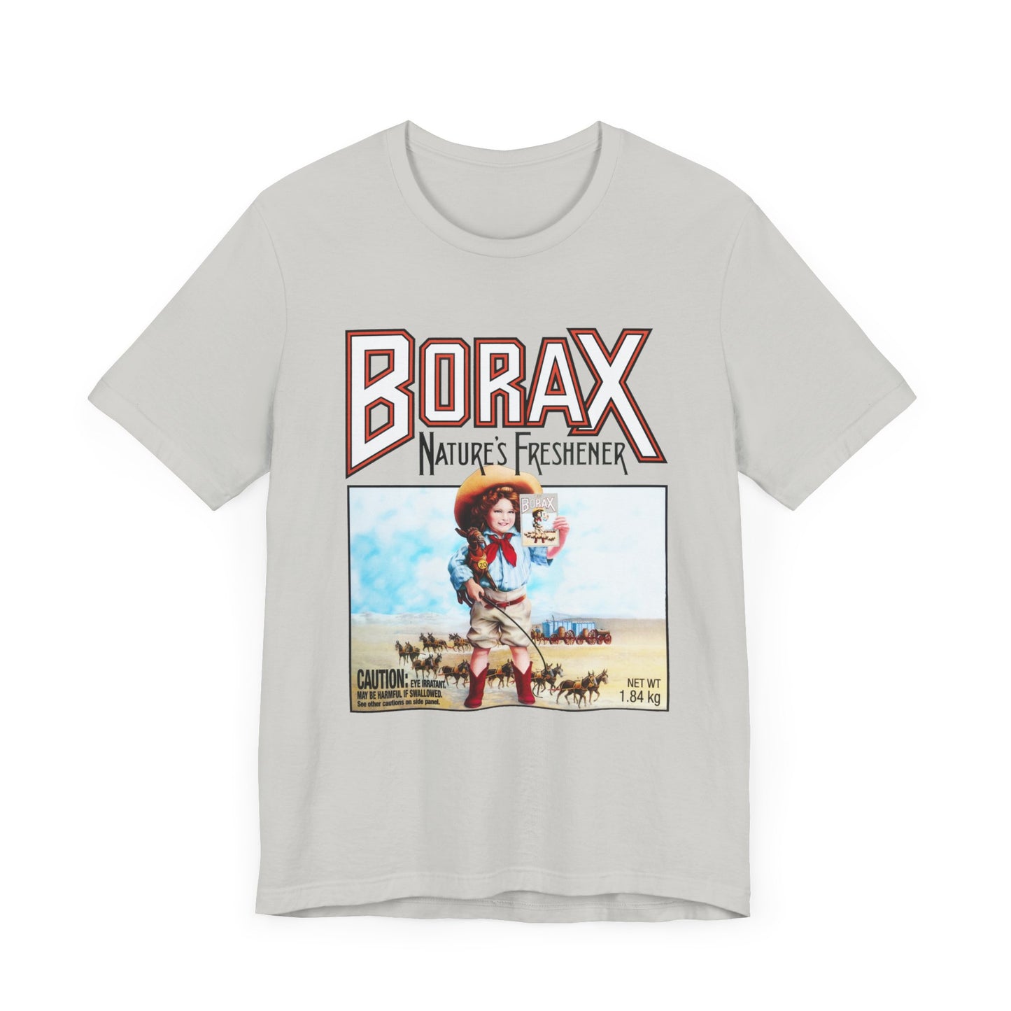 borax nature''s freshener 20 mule team detergent classic logo tshirt