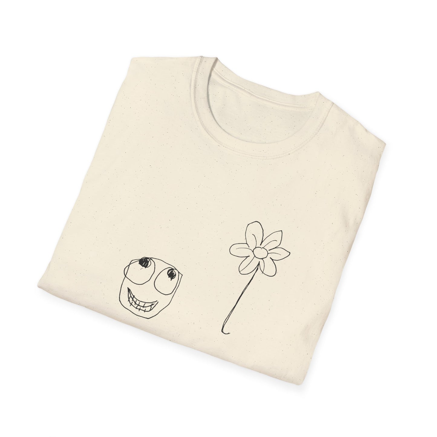 original drawing happy little guy tshirt