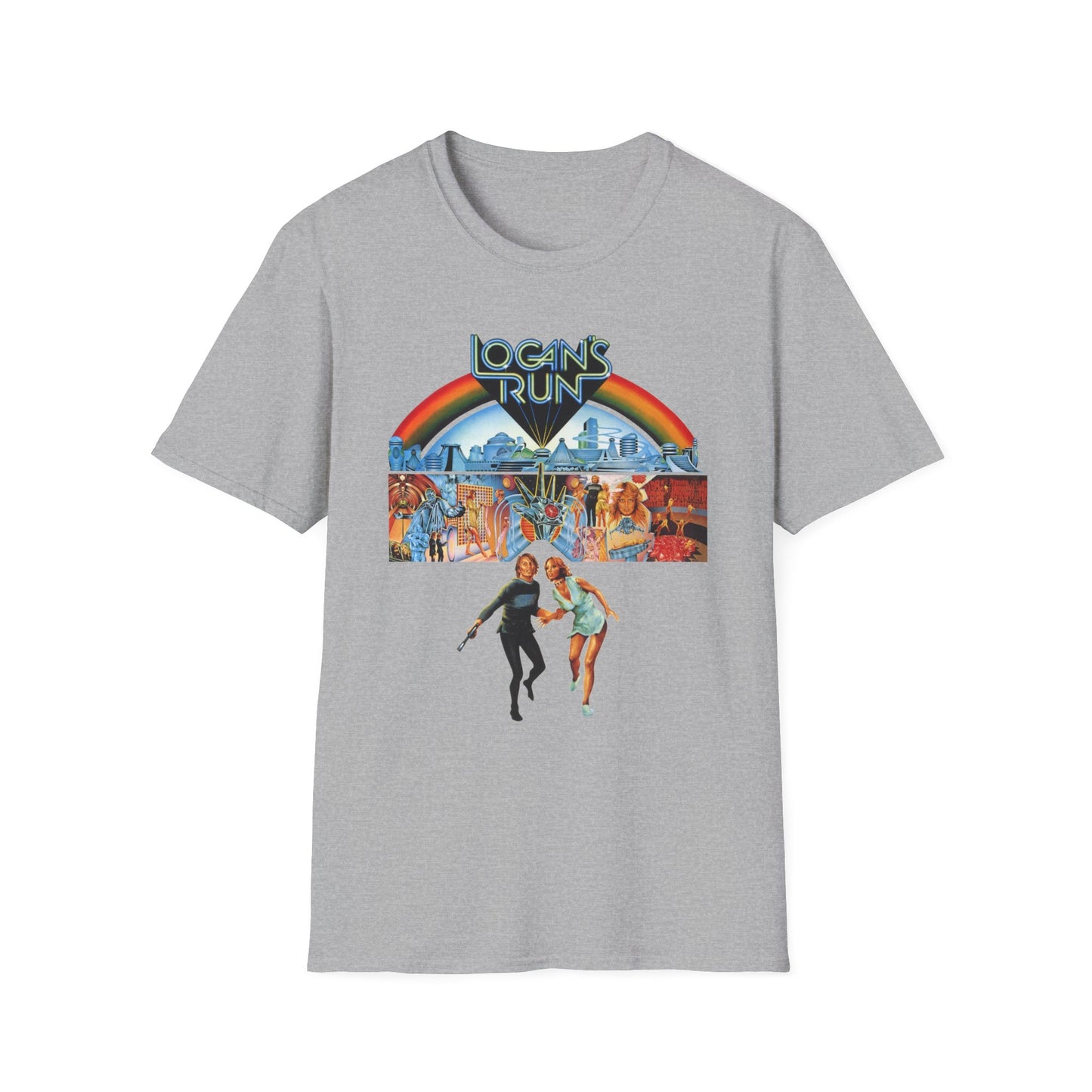 logan's run movie poster tshirt