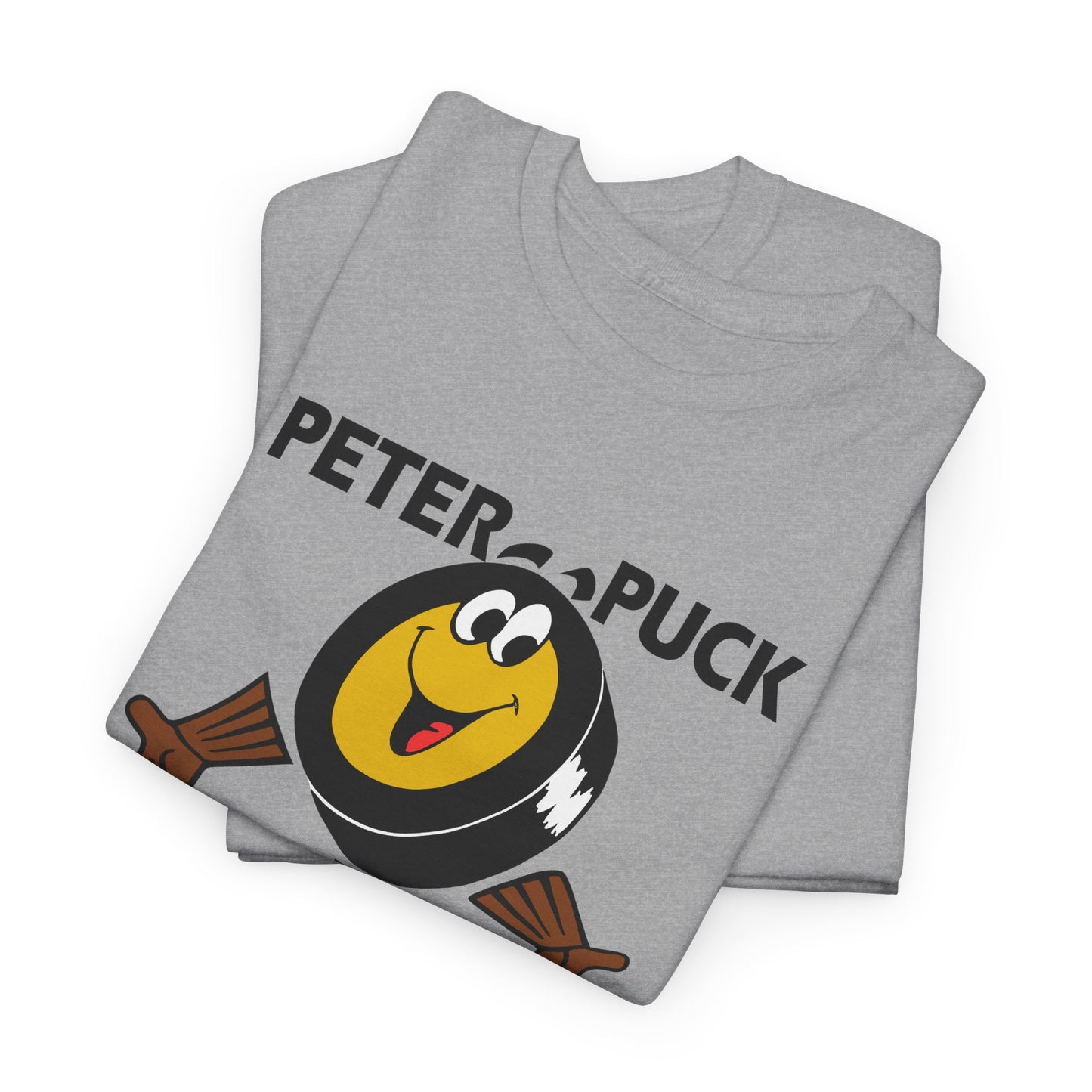1970s tv hockey mascot peter puck tshirt