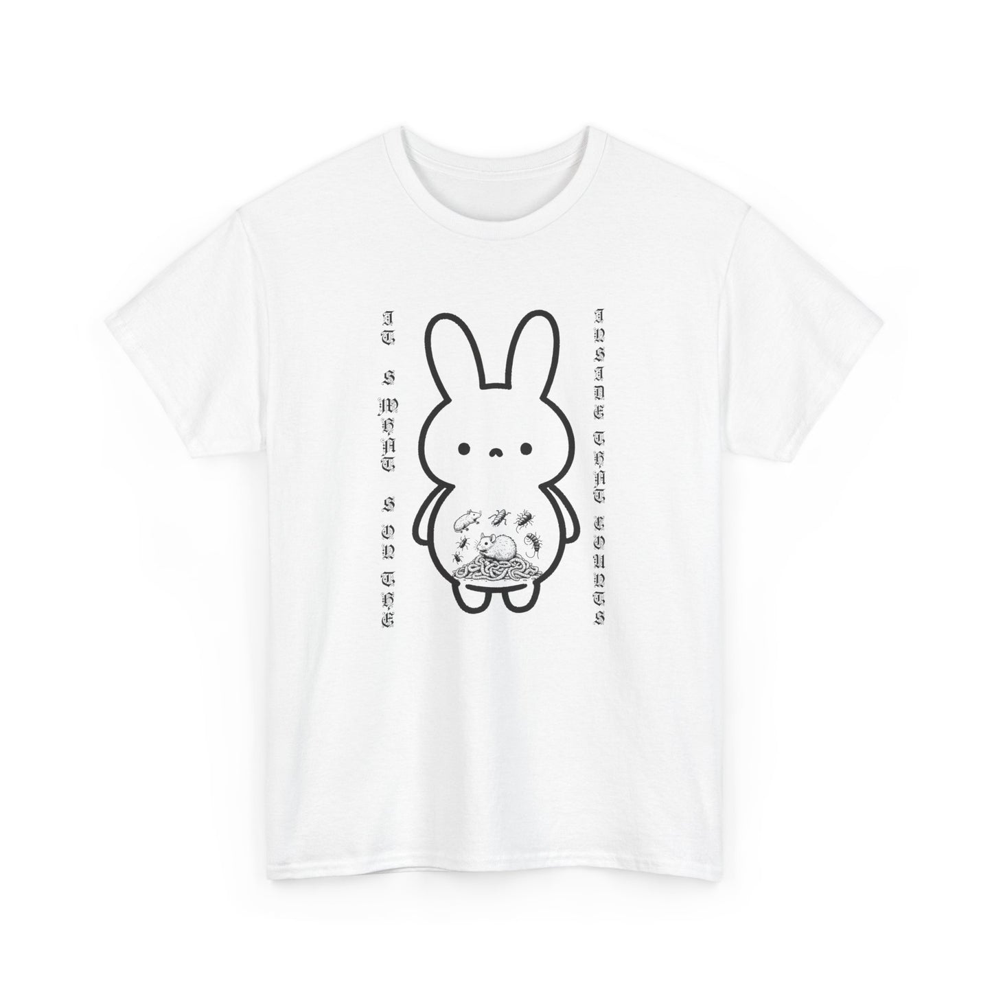 it's what's on the inside that counts tshirt