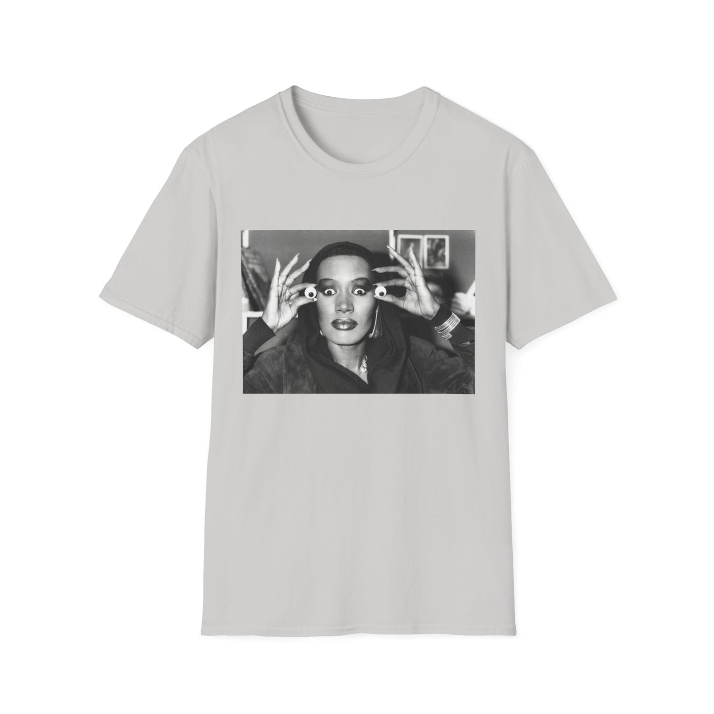 grace jones eyeballs tshirt