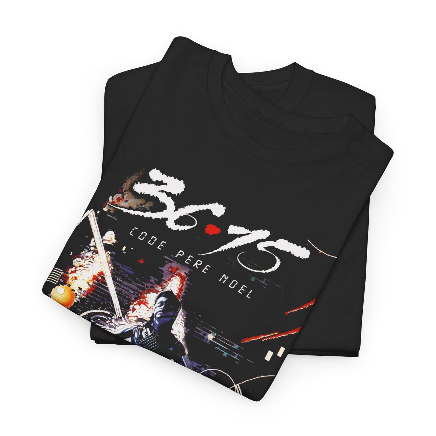 3615 code pere noel movie poster tshirt