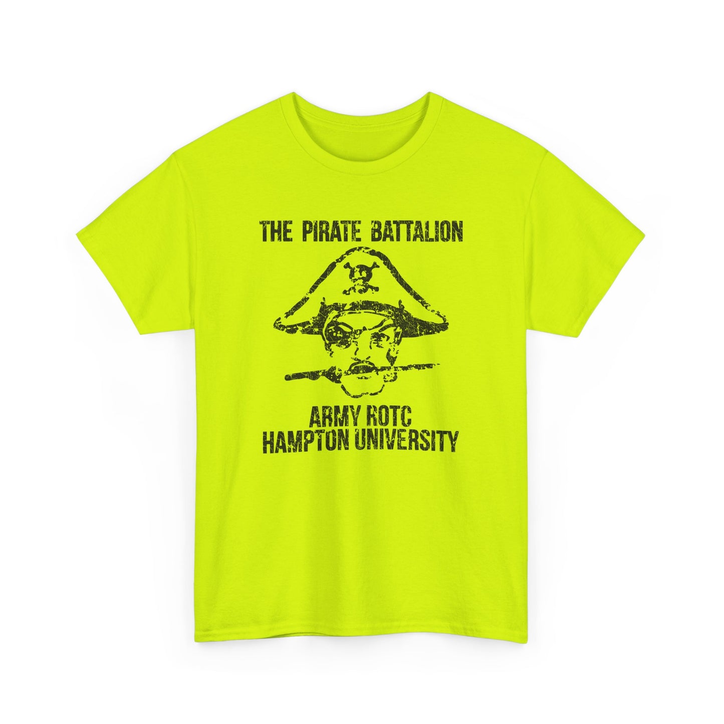 the pirate battalion army rotc hampton university as worn by elliot smith distressed graphic tshirt