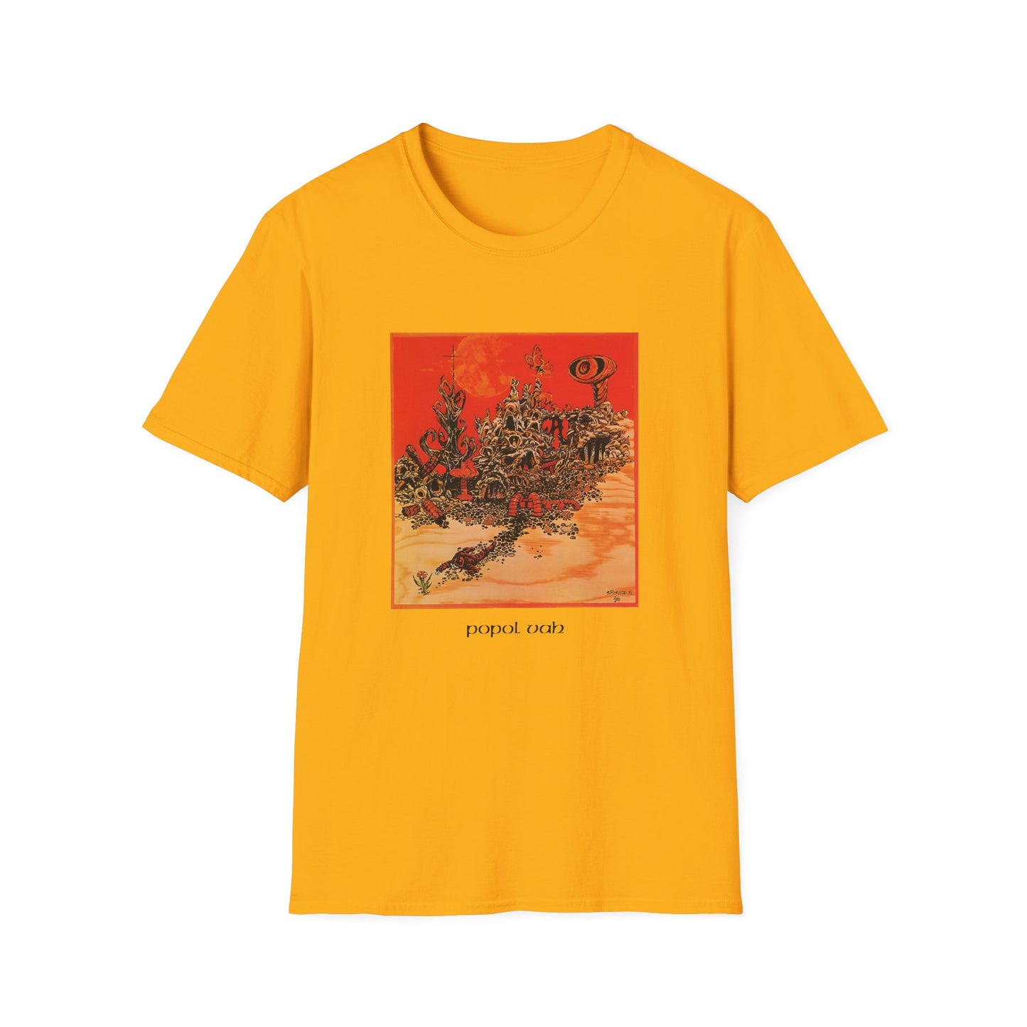 popol ace / ex popol vuh 1972 album cover tshirt