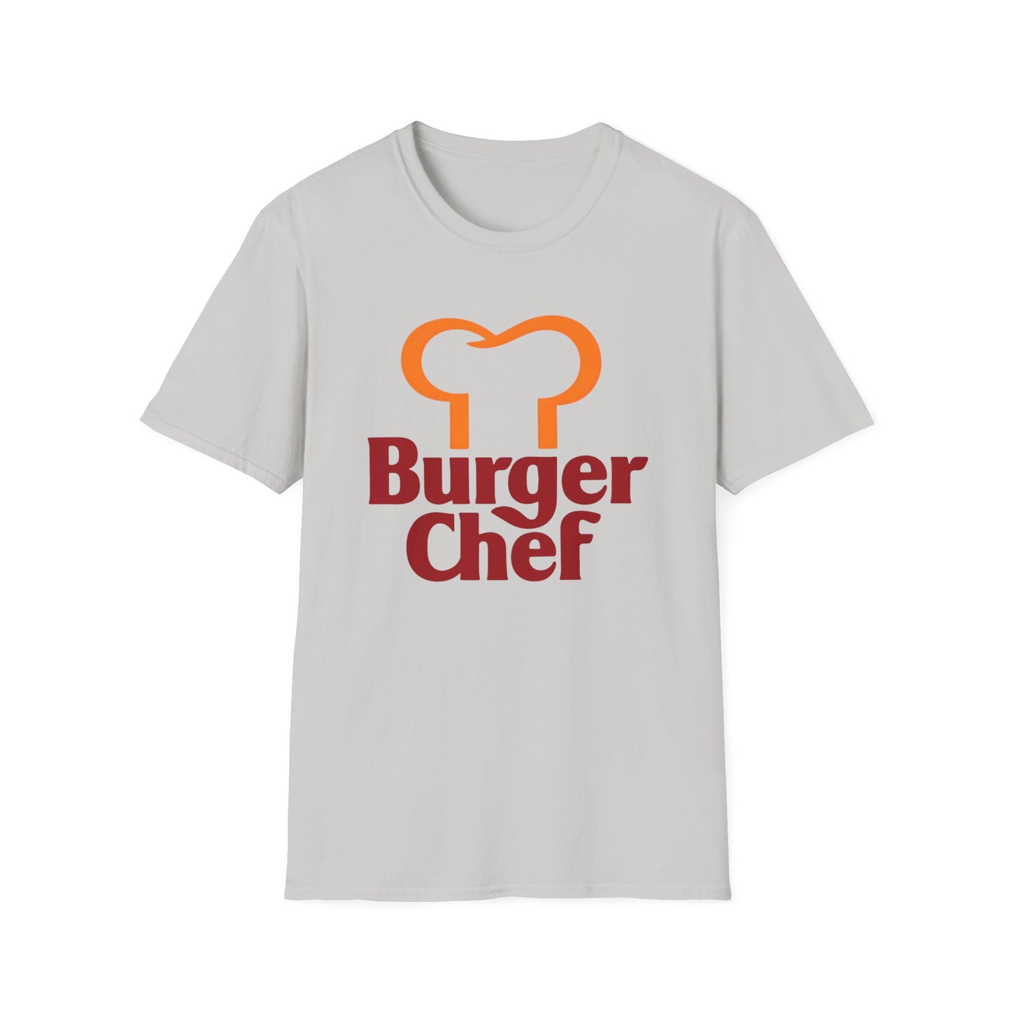 vintage defunct burger chef fast food logo tshirt