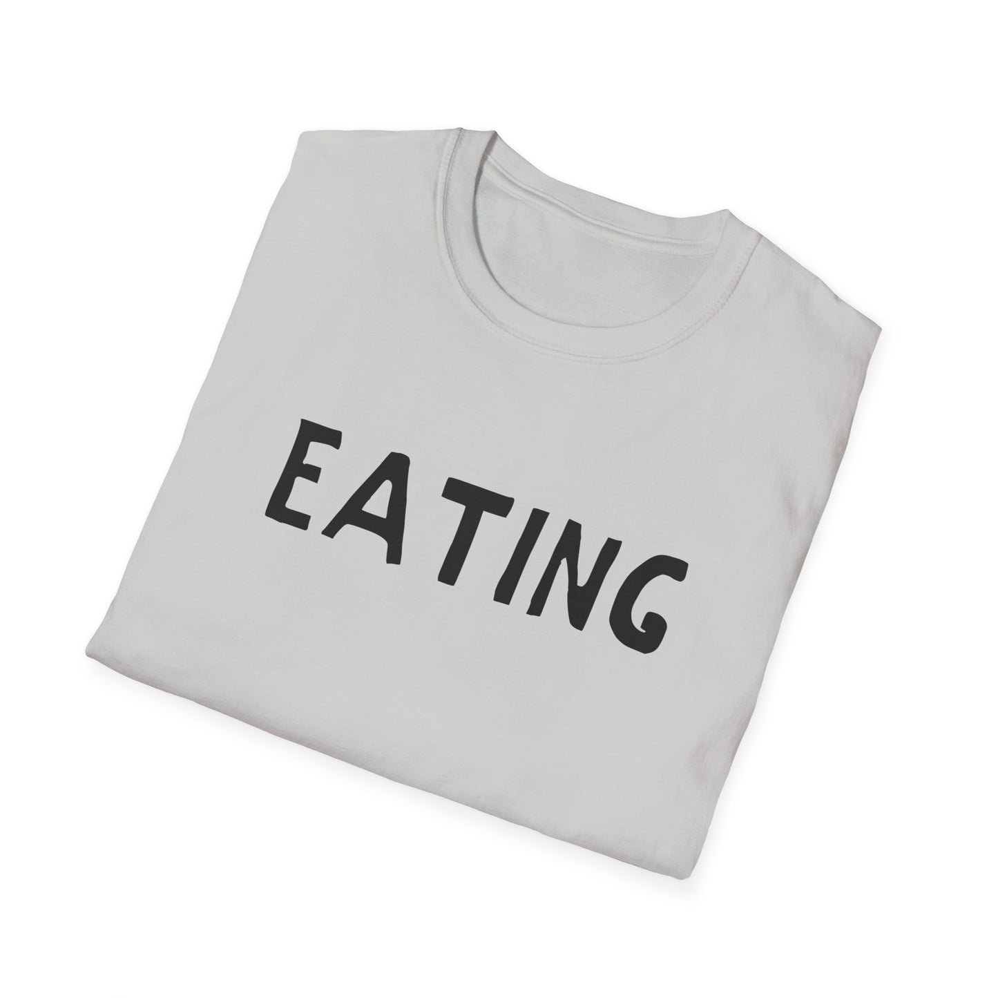 eating hand drawn font tshirt