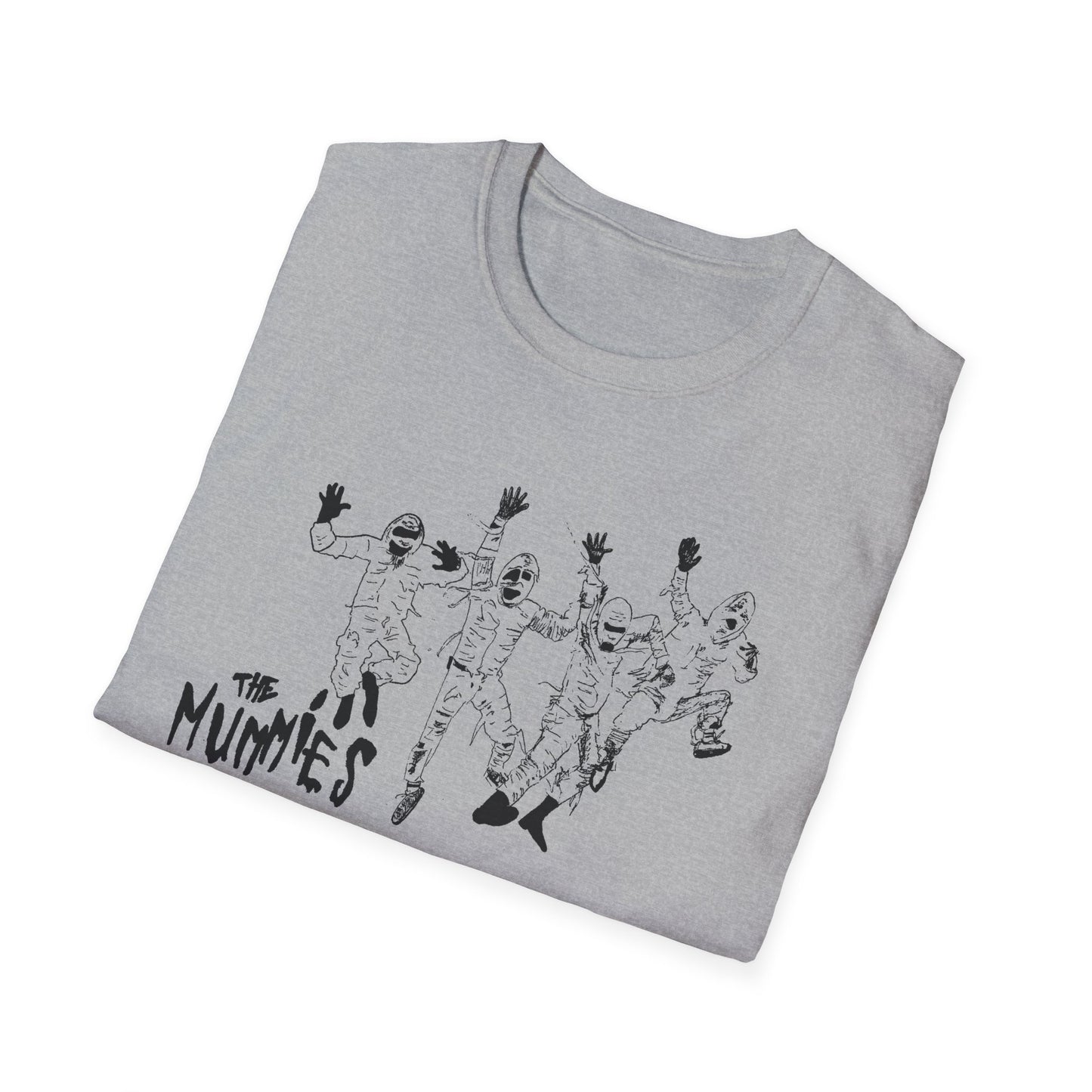 original drawing budget rockers the mummies fan art tshirt