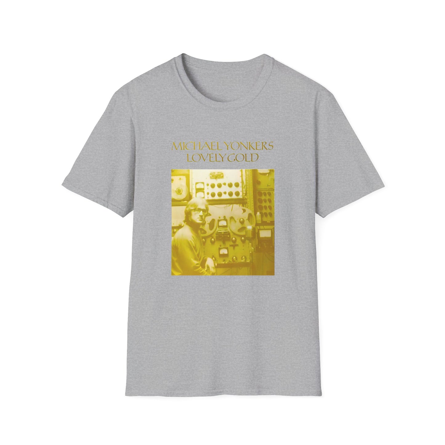 michael yonkers lovely gold album tshirt
