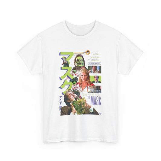 1994 japanese movie poster for the mask reproduction tshirt