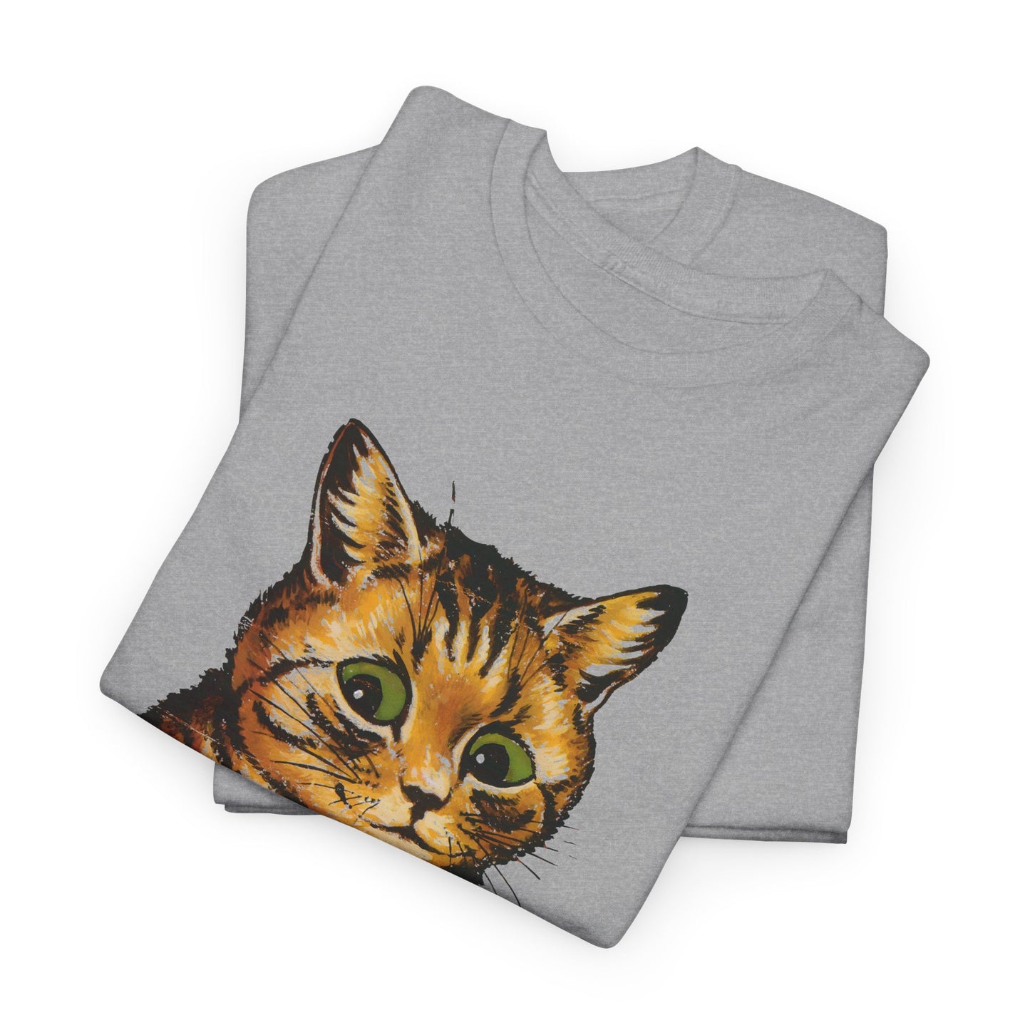 louis wain anthropomorphised cat painting orange cat