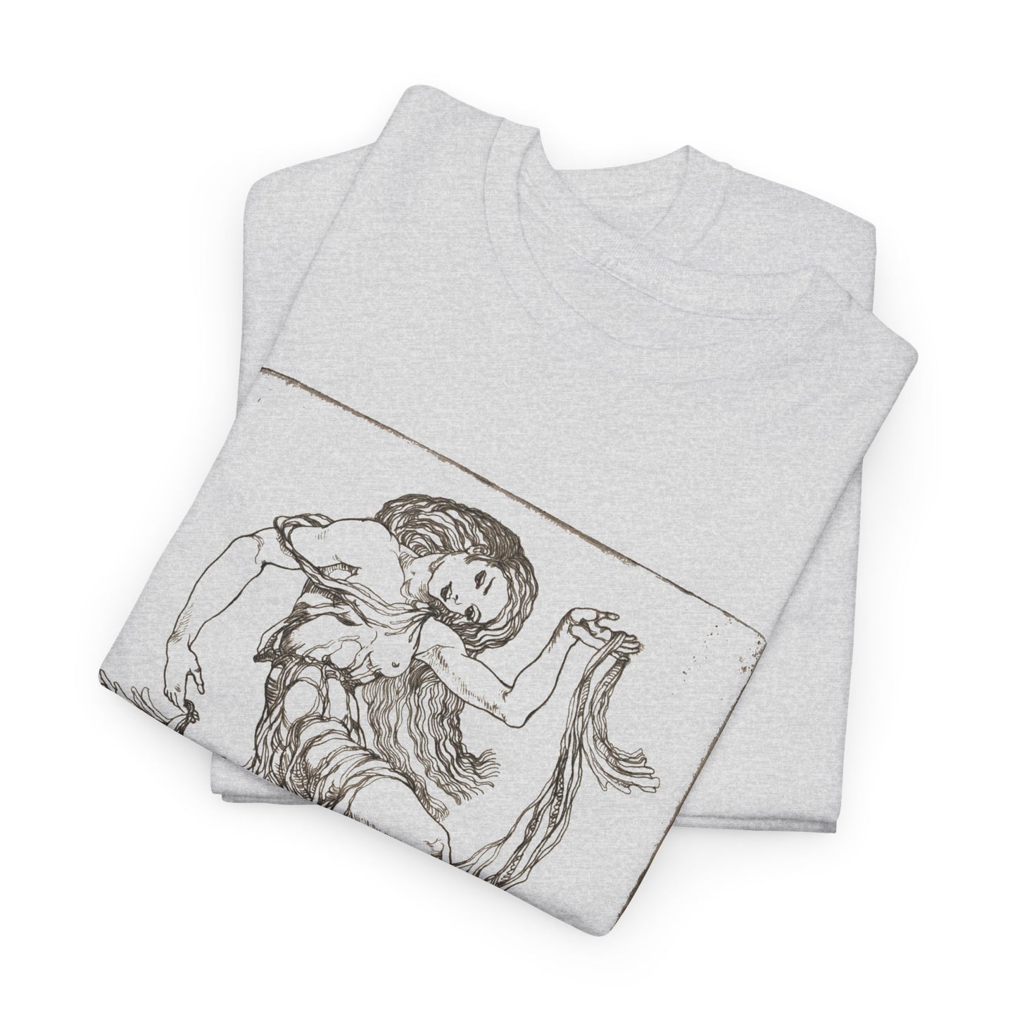 1934 etching legato by  cleo damianakes tshirt