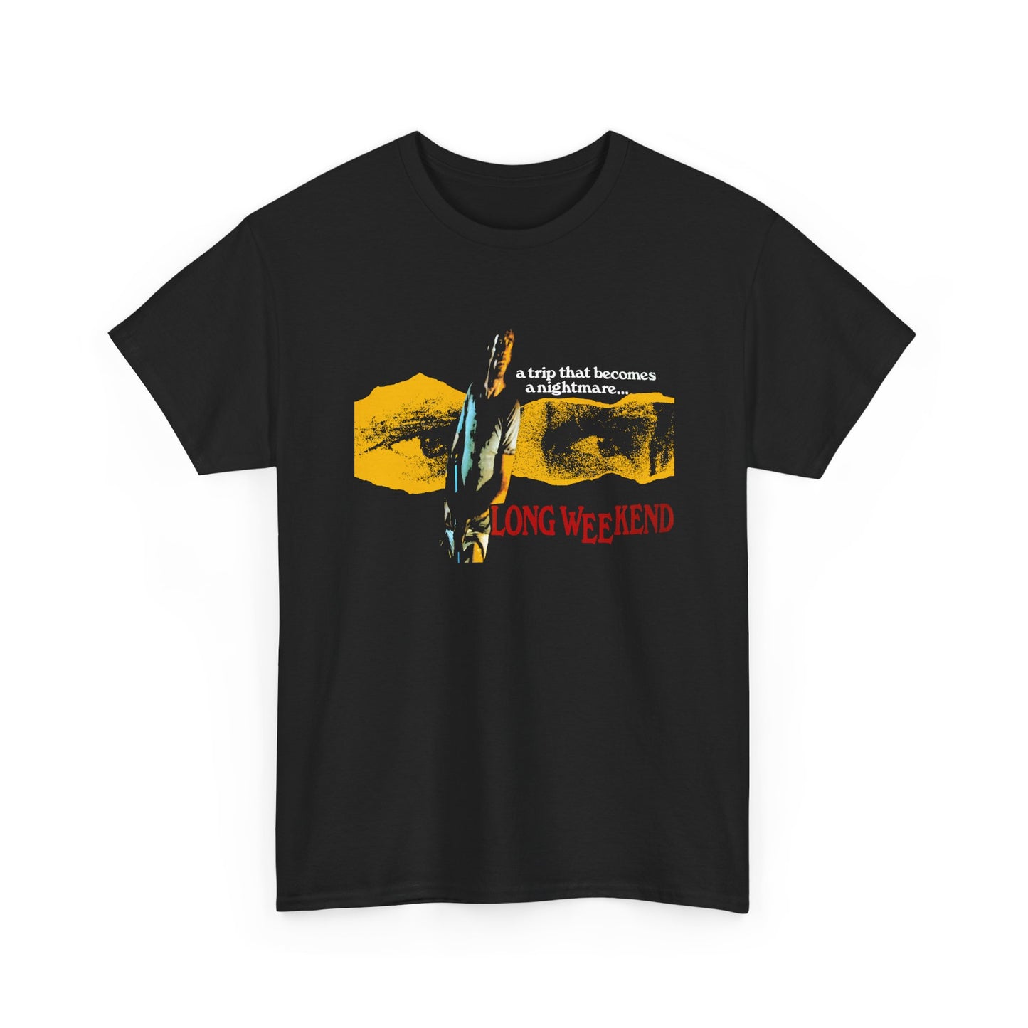 1978 ozploitation long weekend movie poster tshirt