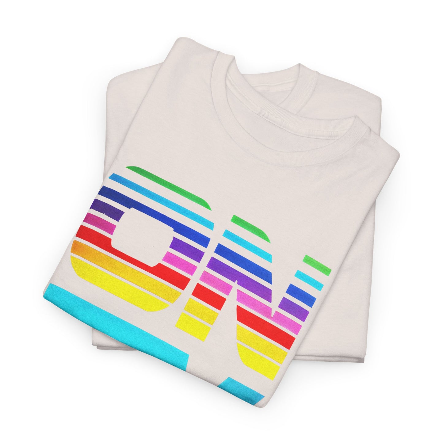 1970s vintage on tv subscription service logo custom edit tshirt