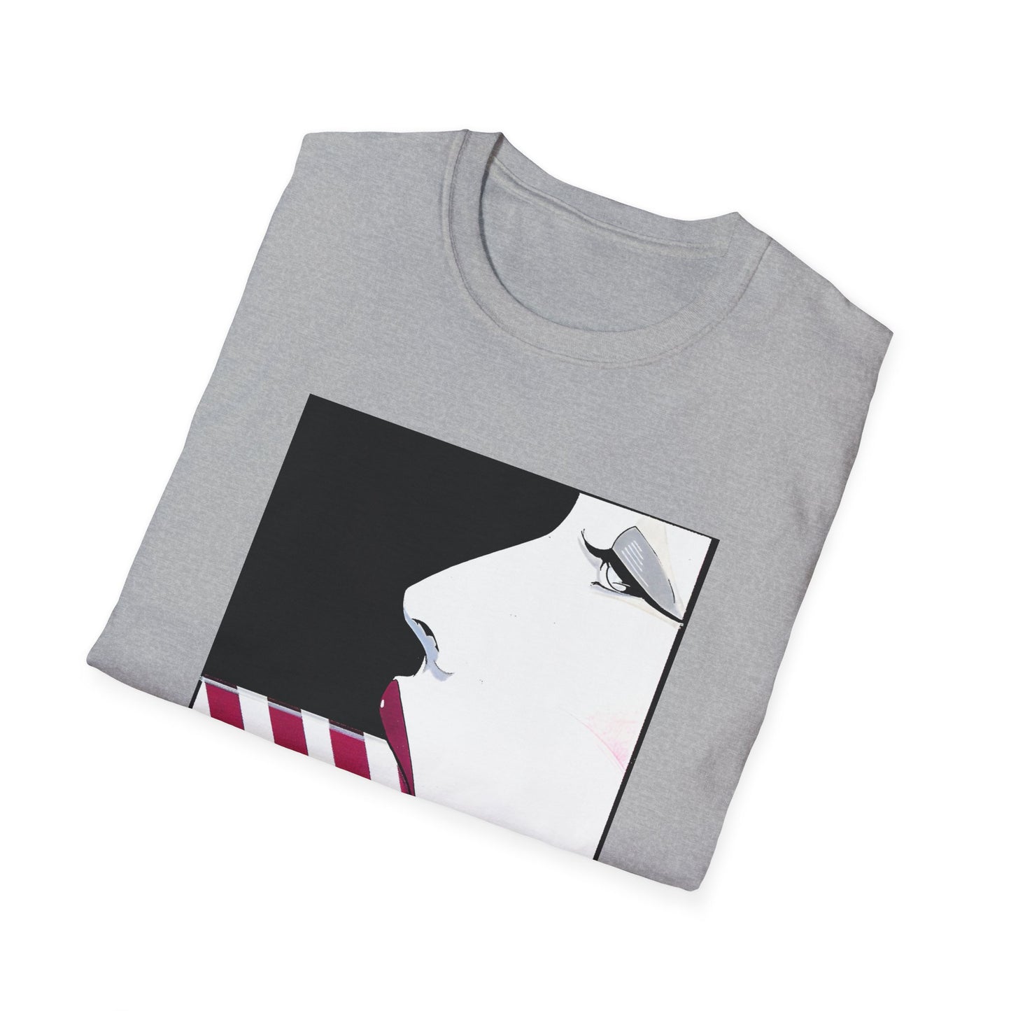 patrick nagel candy cane tshirt