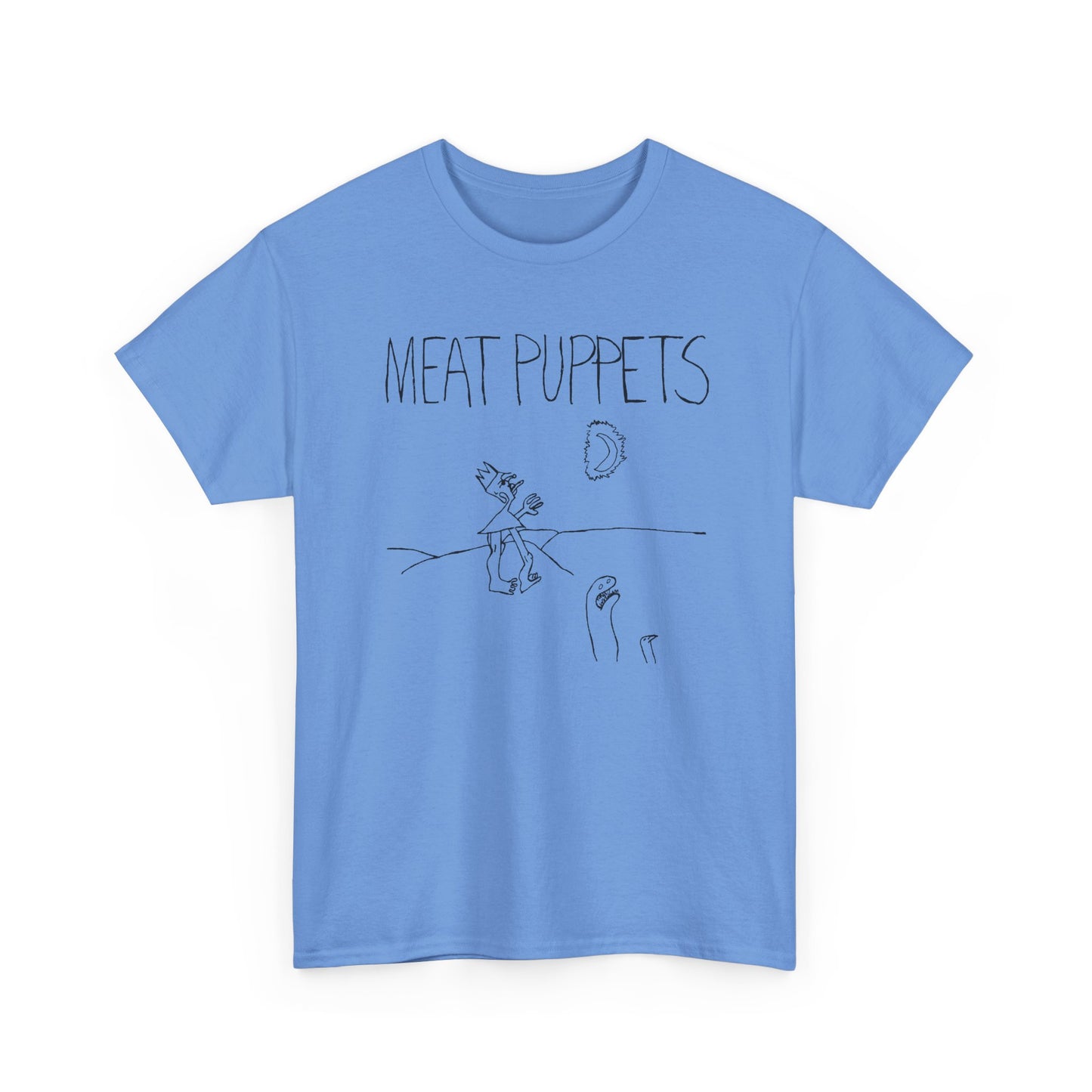 1985 meat puppets album in a car album cover tshirt