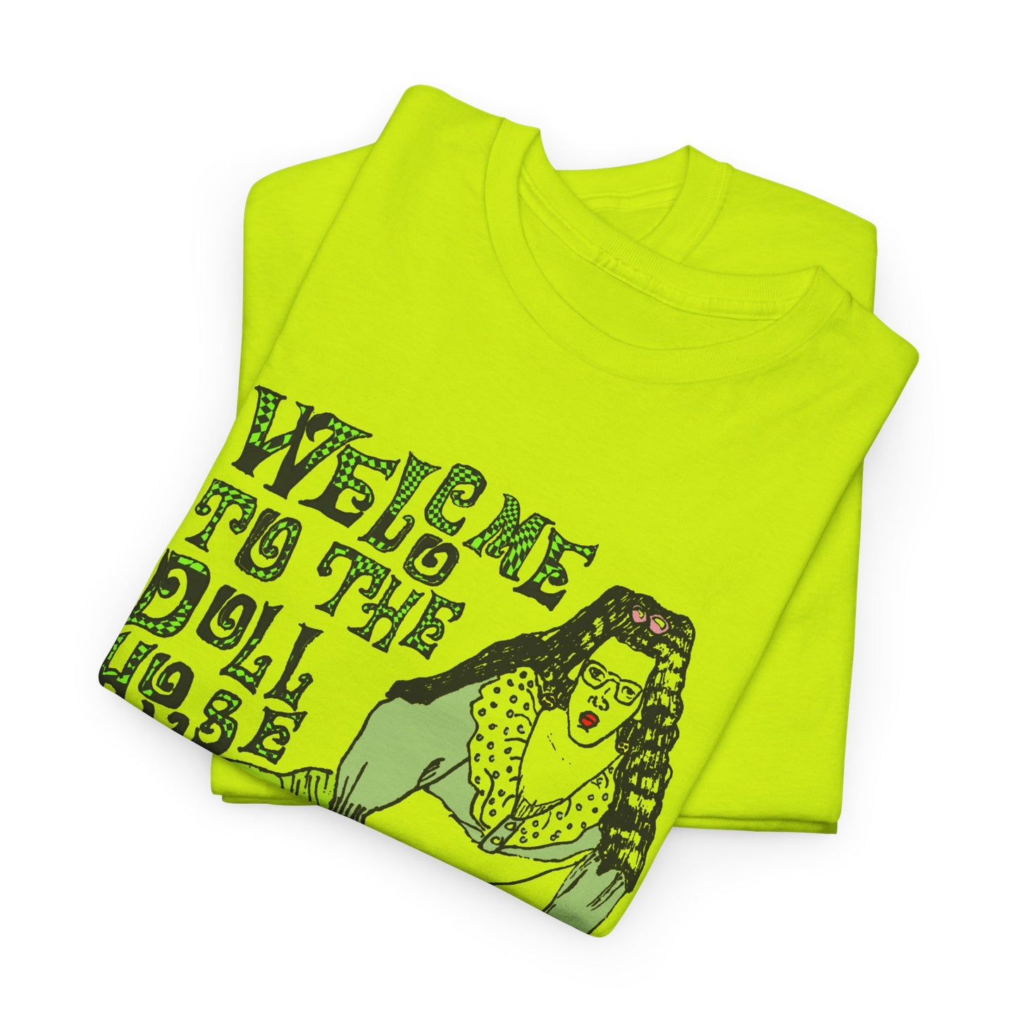 welcome to the dollhouse original drawing tshirt