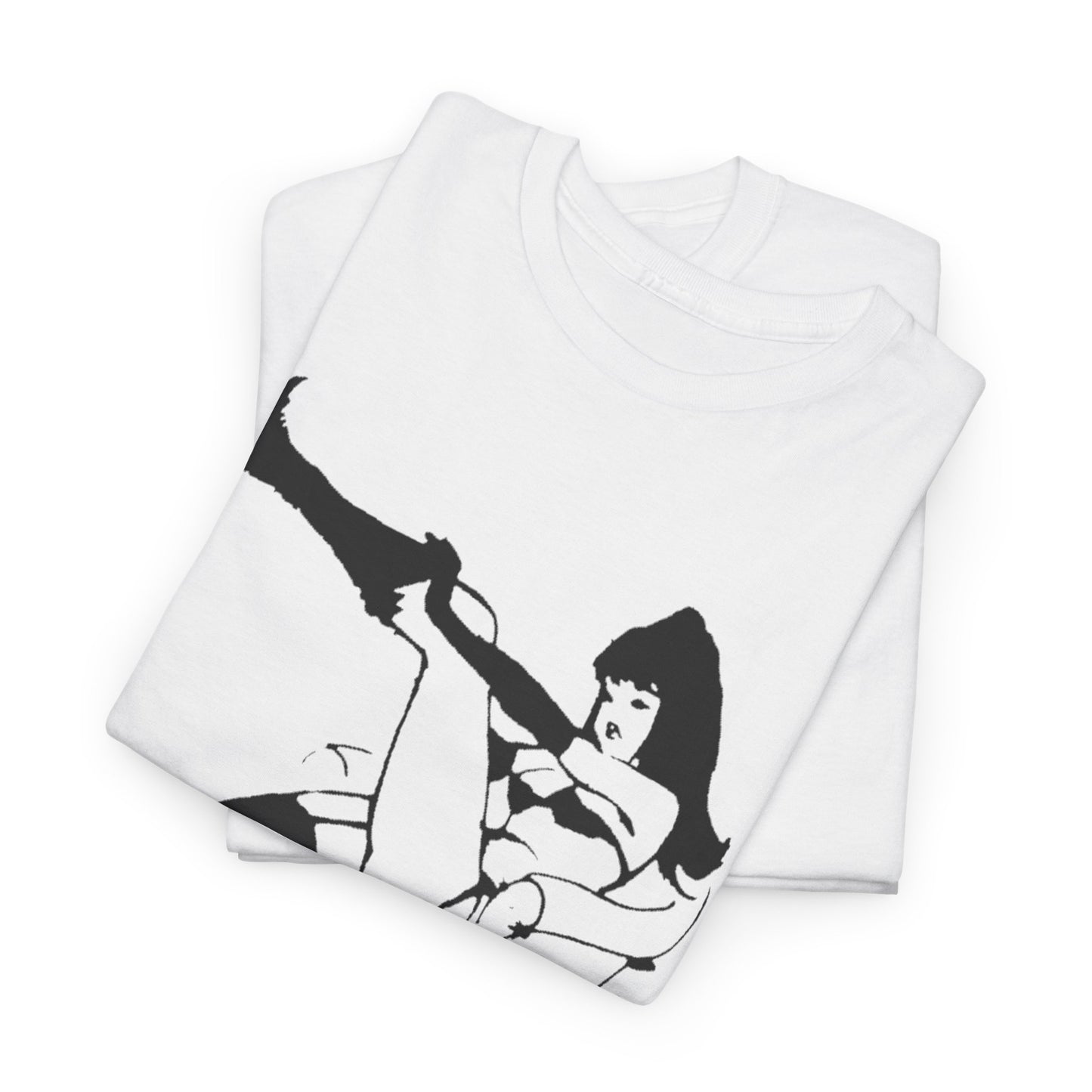 old tattoo flash art burlesque lady tshirt