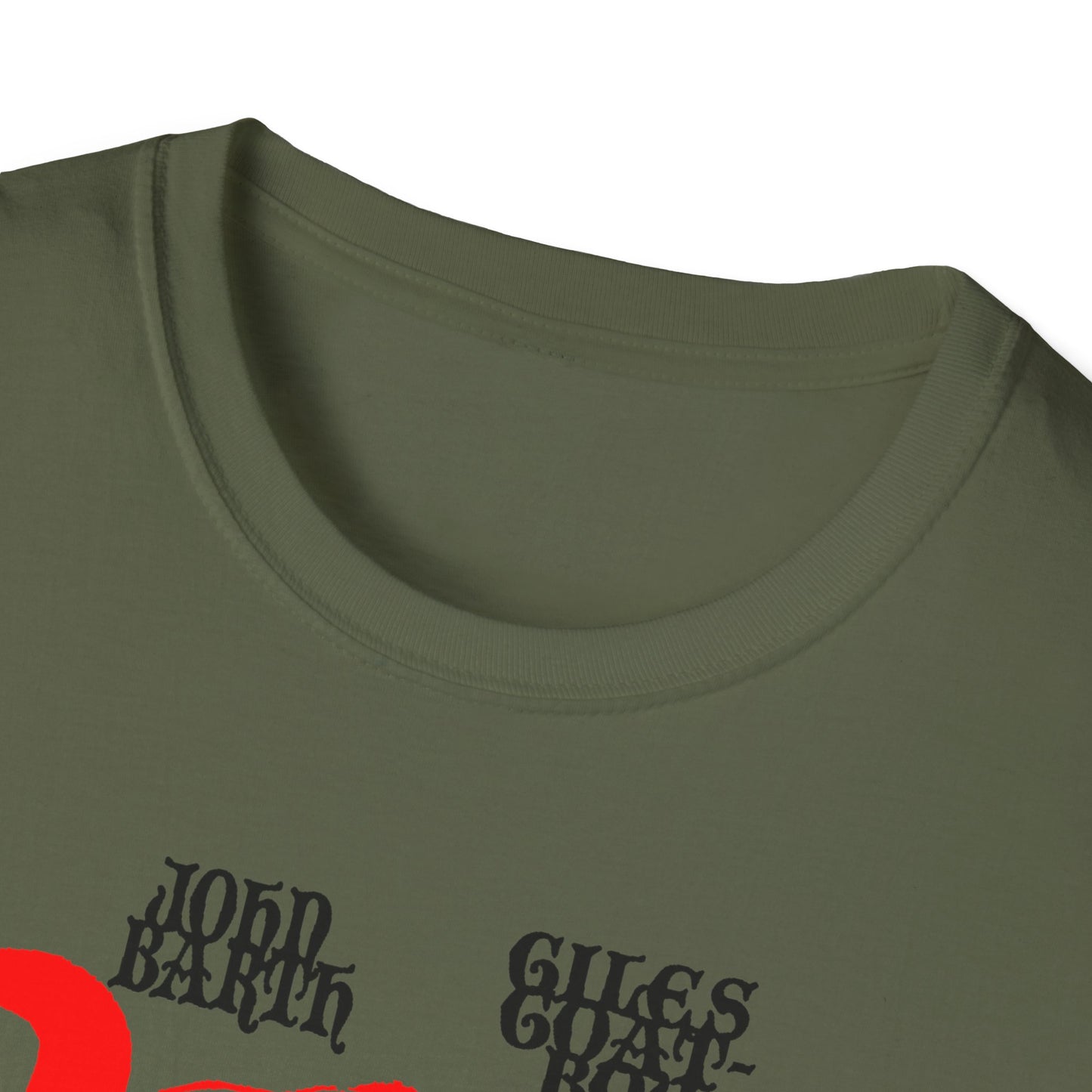 john barth 1966 novel giles goat-boy book cover variant tshirt