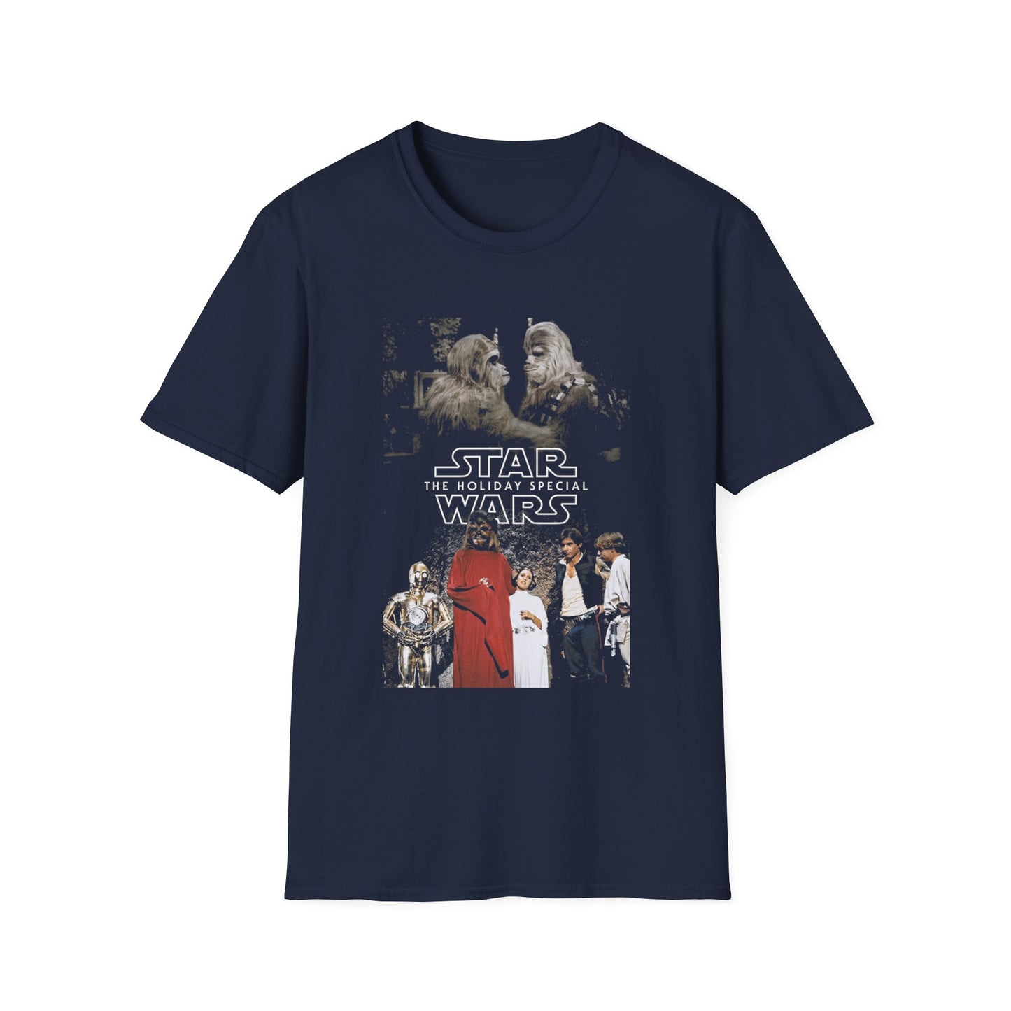 1978 star wars holiday special poster tshirt