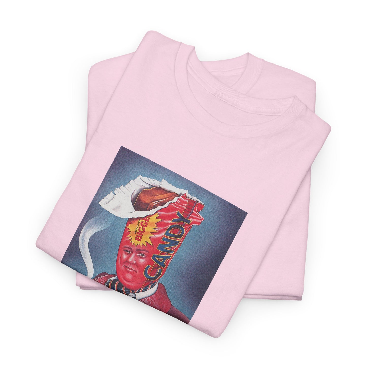 john candy chocolate bar head illustration tshirt