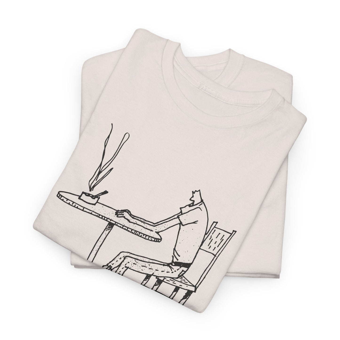 original drawing from microwave oven by kkidss music video tshirt