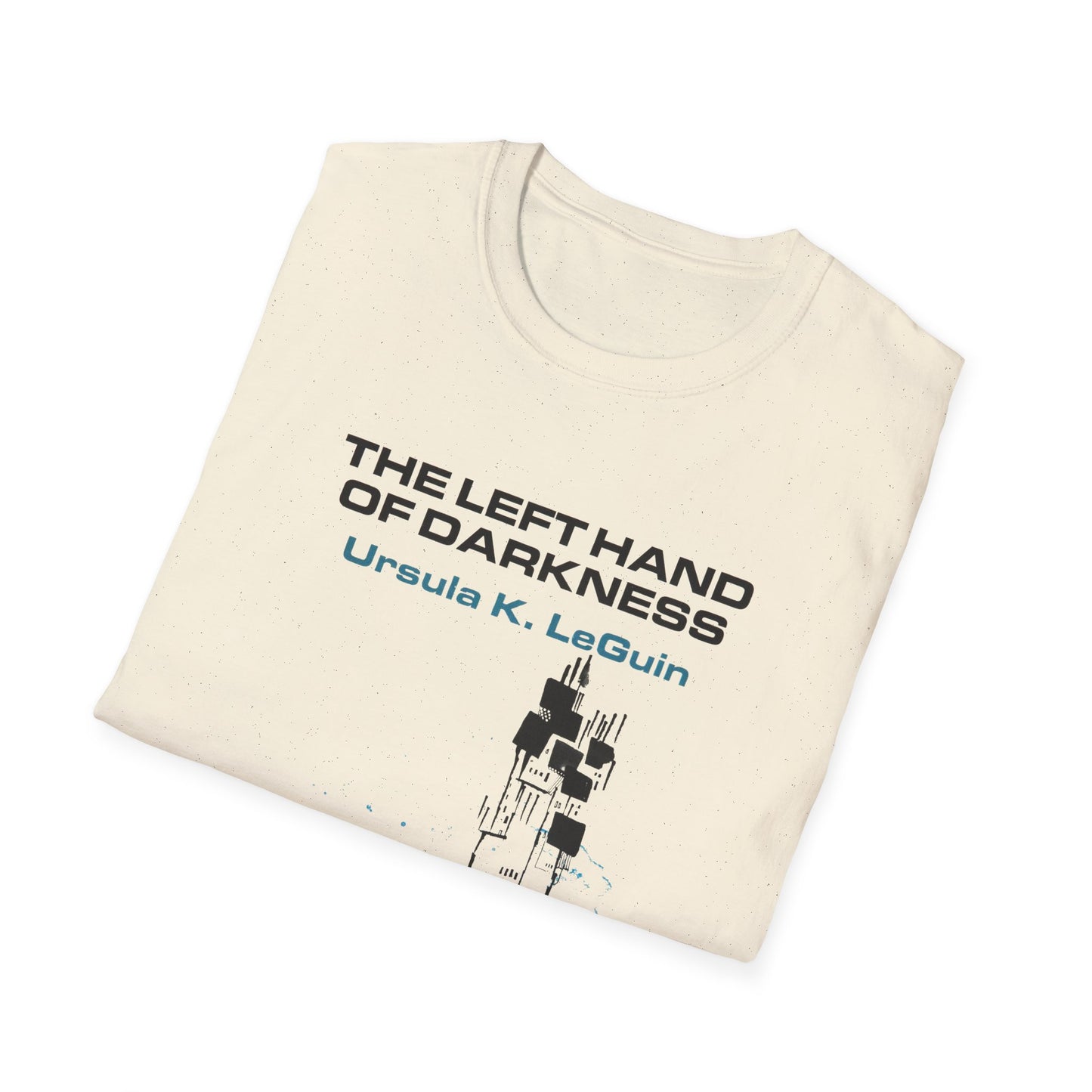 1969 book the left hand of darkness by ursula k le guin book cover tshirt