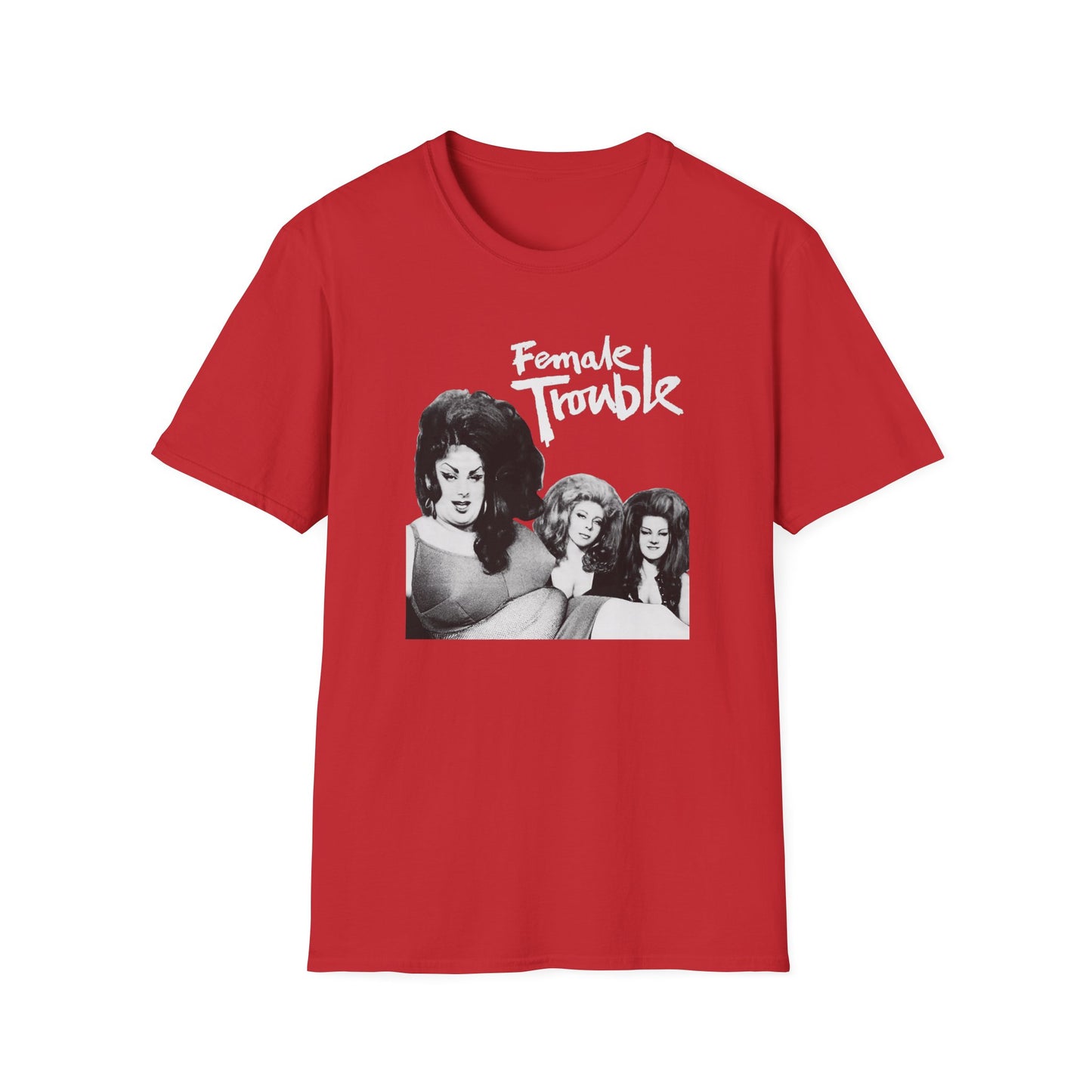 1974 comedy crime movie by john waters female trouble movie poster tshirt