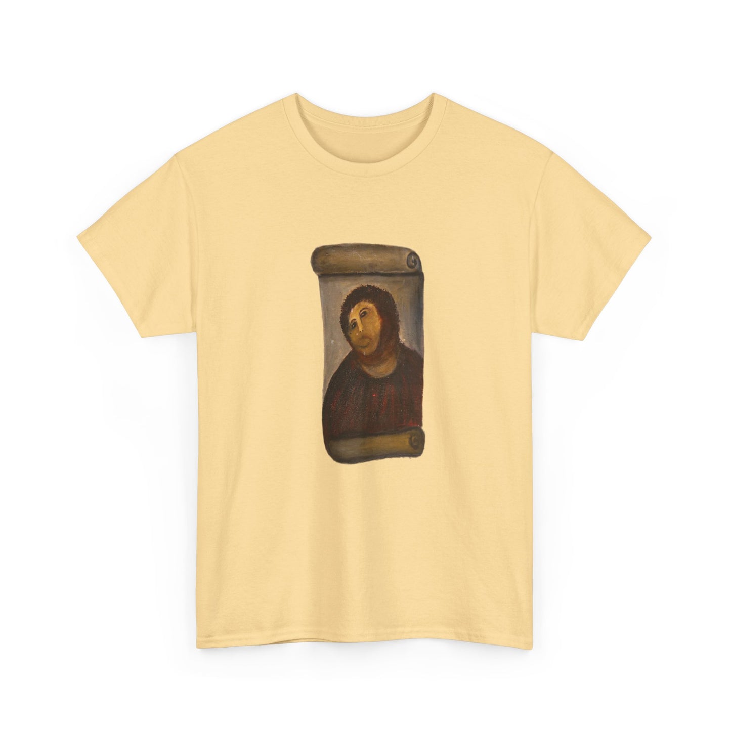 ecce homo botched restoration tshirt behold the monkey tshirt