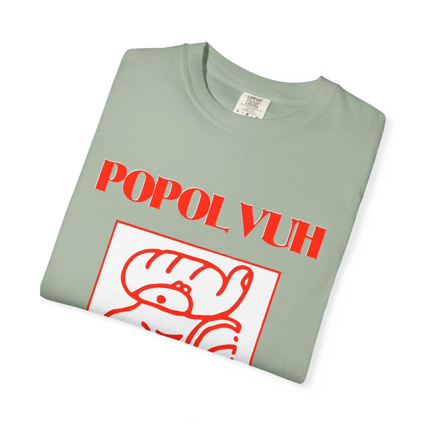 popol vuh german legendary krautrock band graphic tshirt on comfort colors
