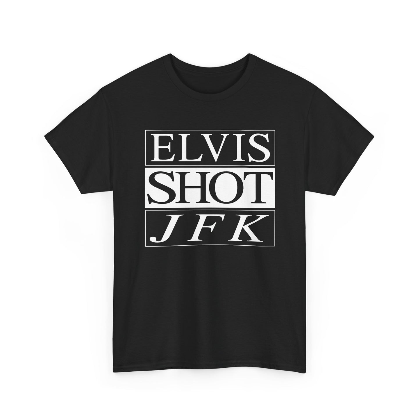vintage elvis shot jfk from french cult film la haine reproduction graphic tshirt
