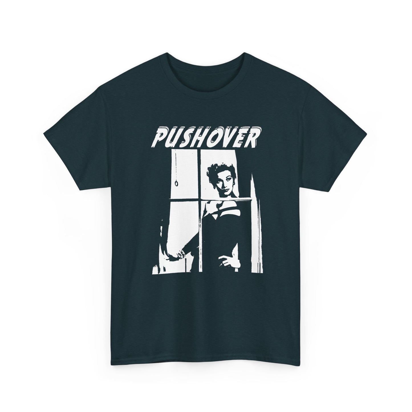 1954 film noir fan art movie poster pushover tshirt