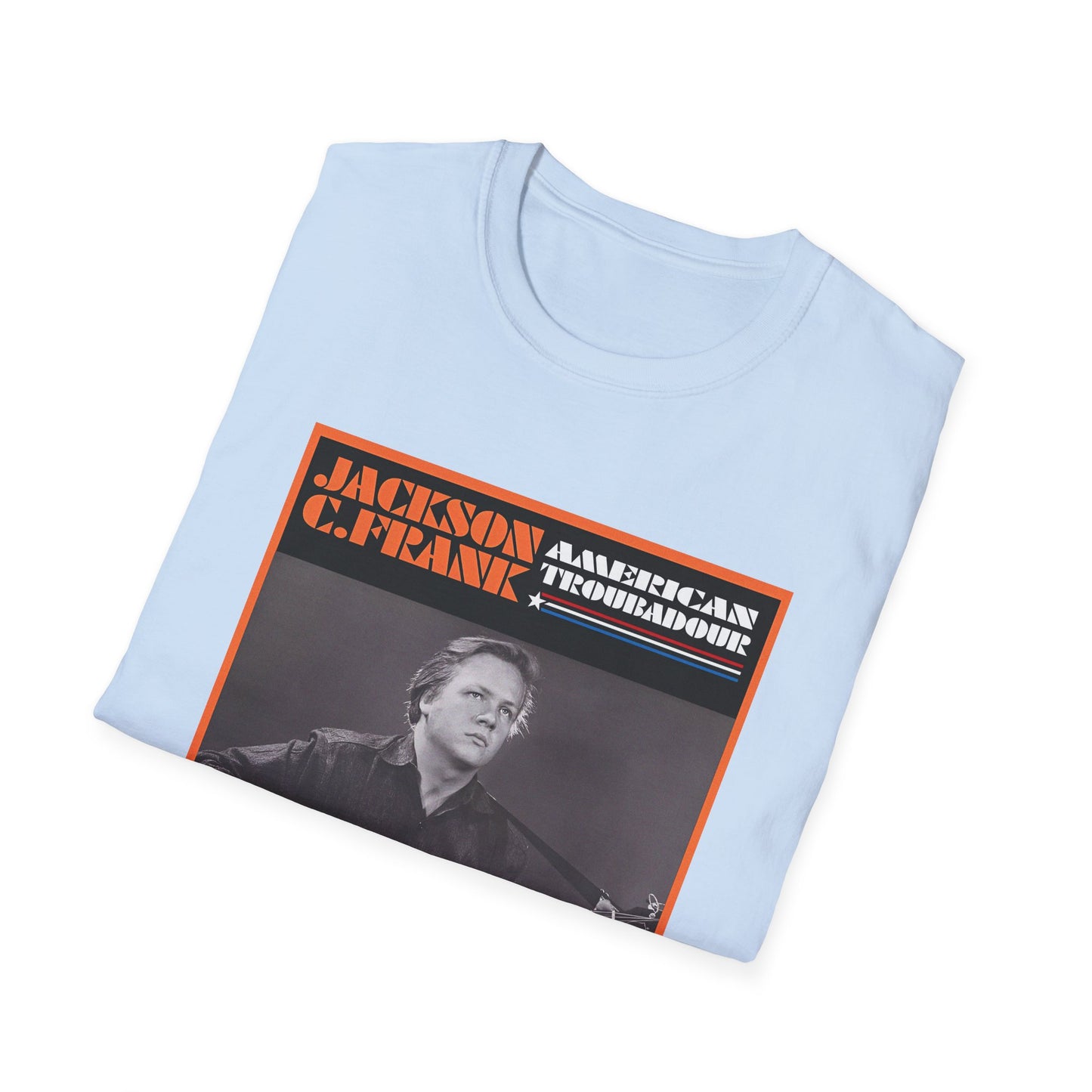 jackson c. frank american troubadour tshirt