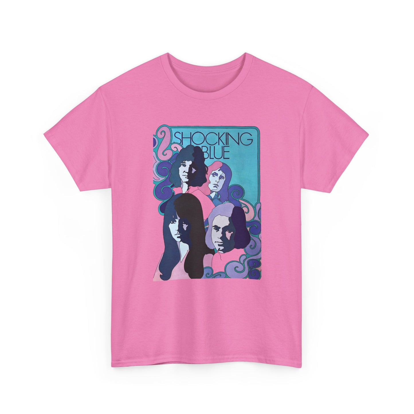 1960s dutch band shocking blue poster tshirt