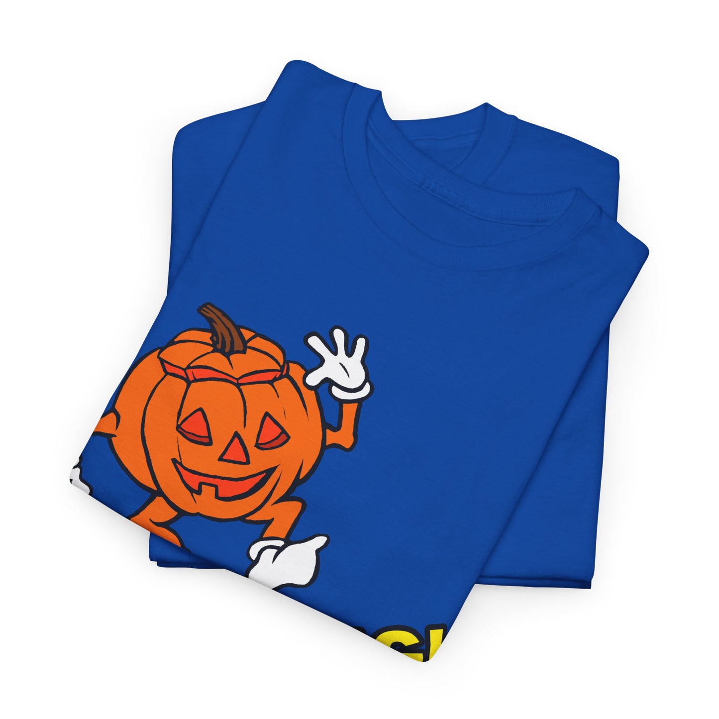 old tv commercial halloween pumpking guy not long custom reproduction tshirt