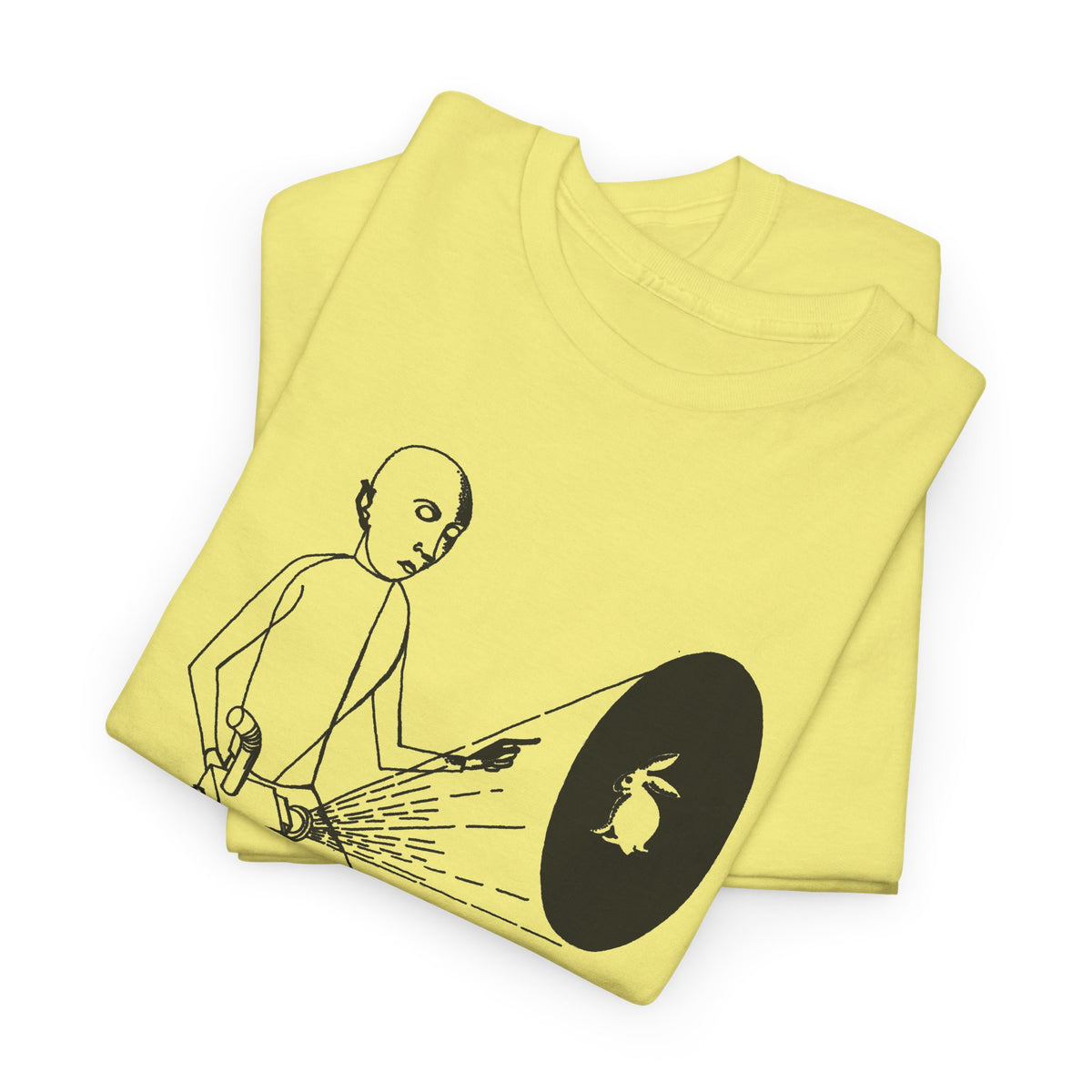 1927 laterna magica ink illustration by gottfried brockmann tshirt