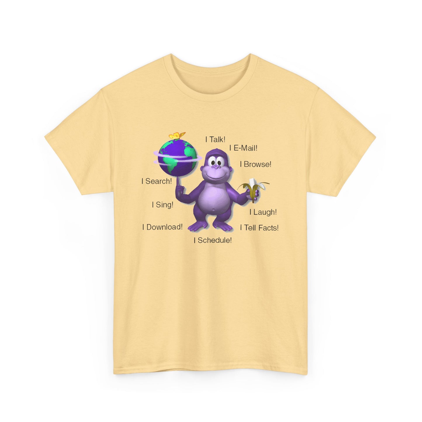 bonzibuddy evil freeware virtual assistant tshirt