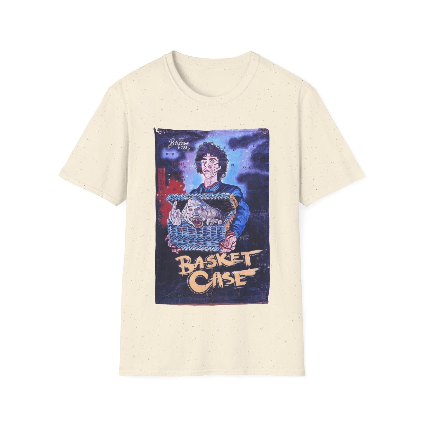 ghanaian basket case 1982 by frank henenlotter movie poster tshirt