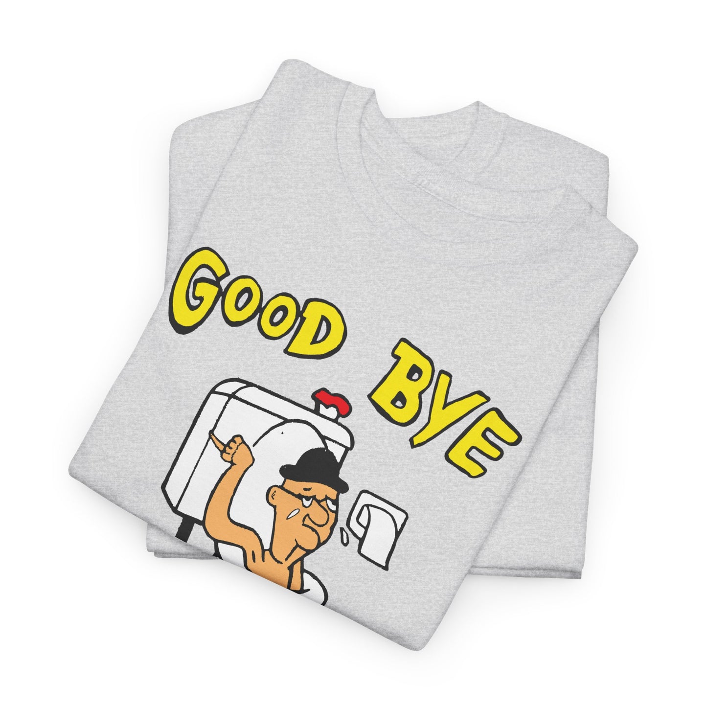 another goodbye cruel world vintage reproduction design tshirt