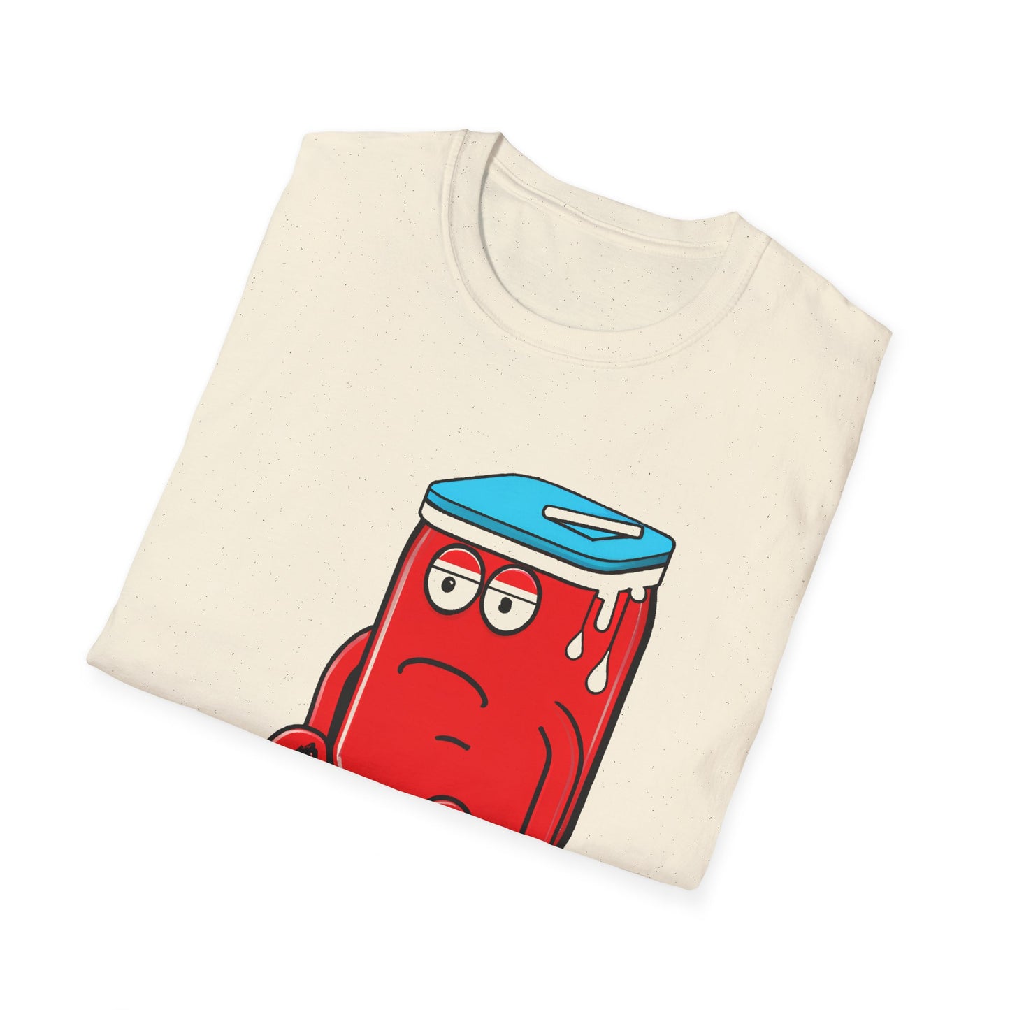 sad wanna be kool aid man juice guy tshirt