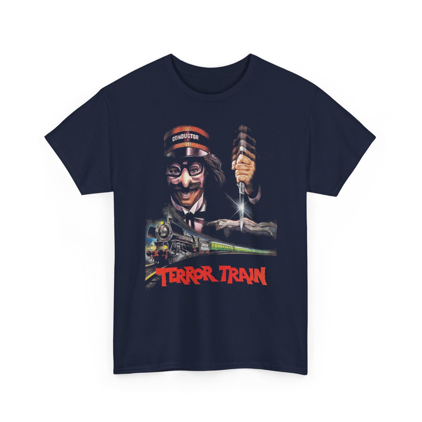 1980 terror train movie poster custom edit tshirt