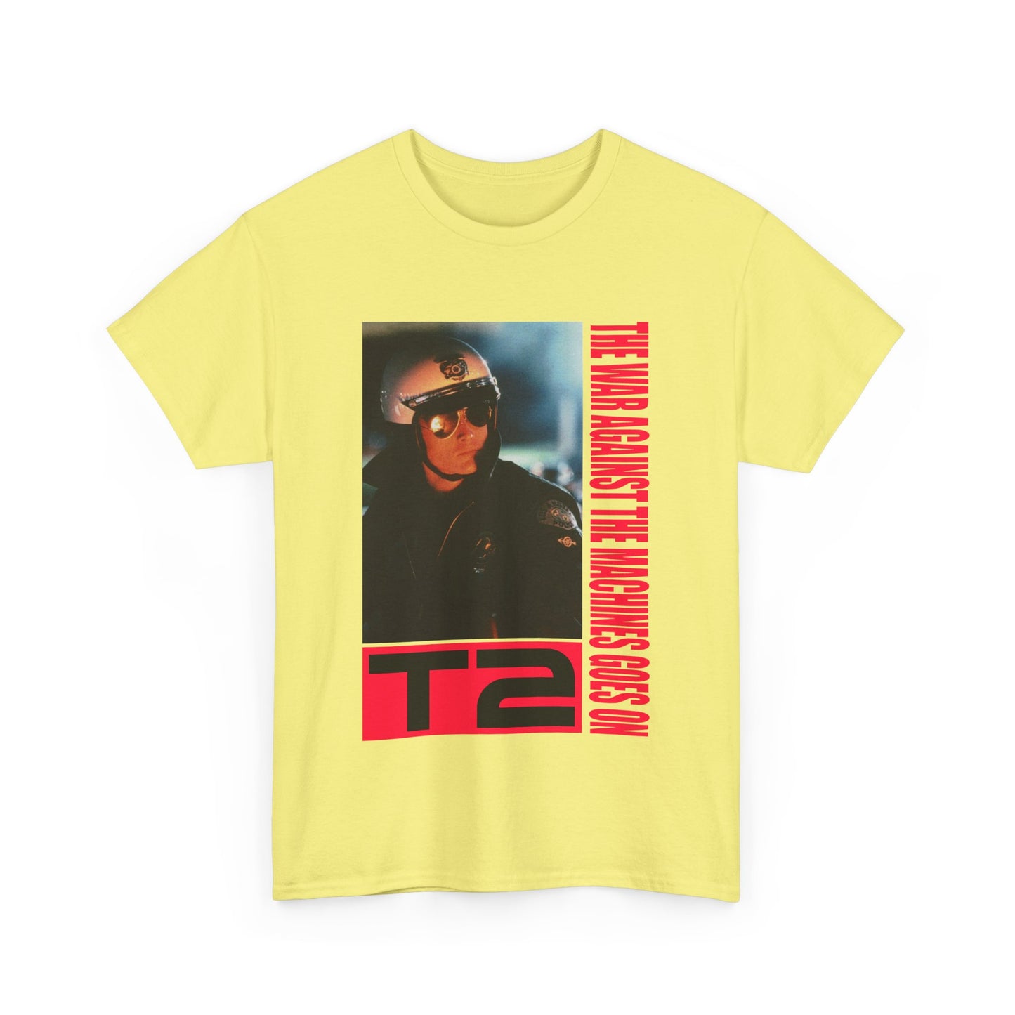 terminator 2 custom fan art version of vintage tshirt