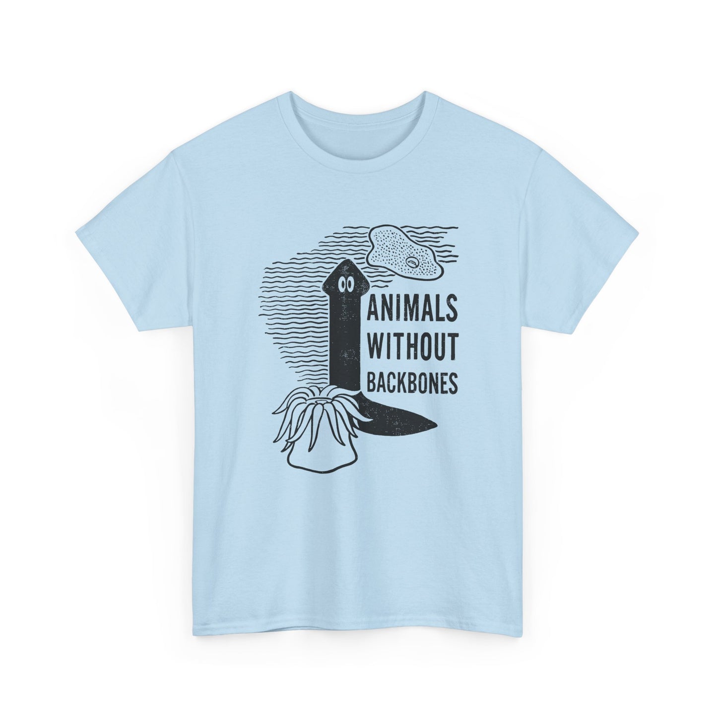 1976 second edition of animals without back bones by ralph buchsbaum book cover tshirt