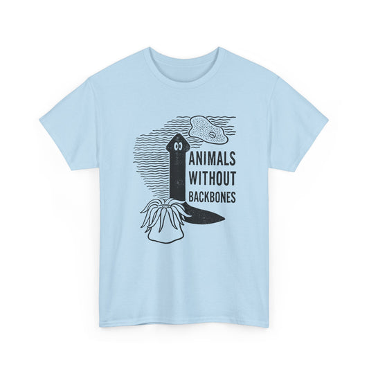 1976 second edition of animals without back bones by ralph buchsbaum book cover tshirt
