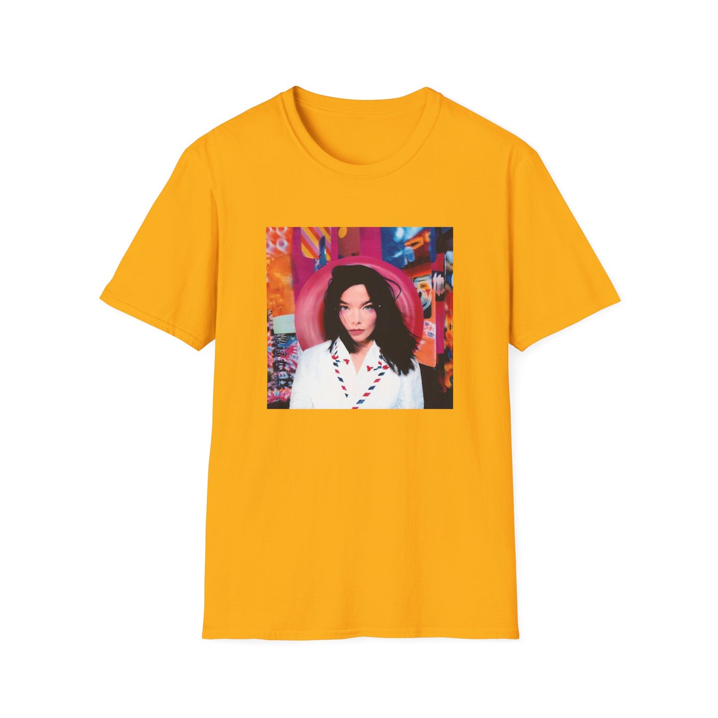 bjork 1995 post album tshirt