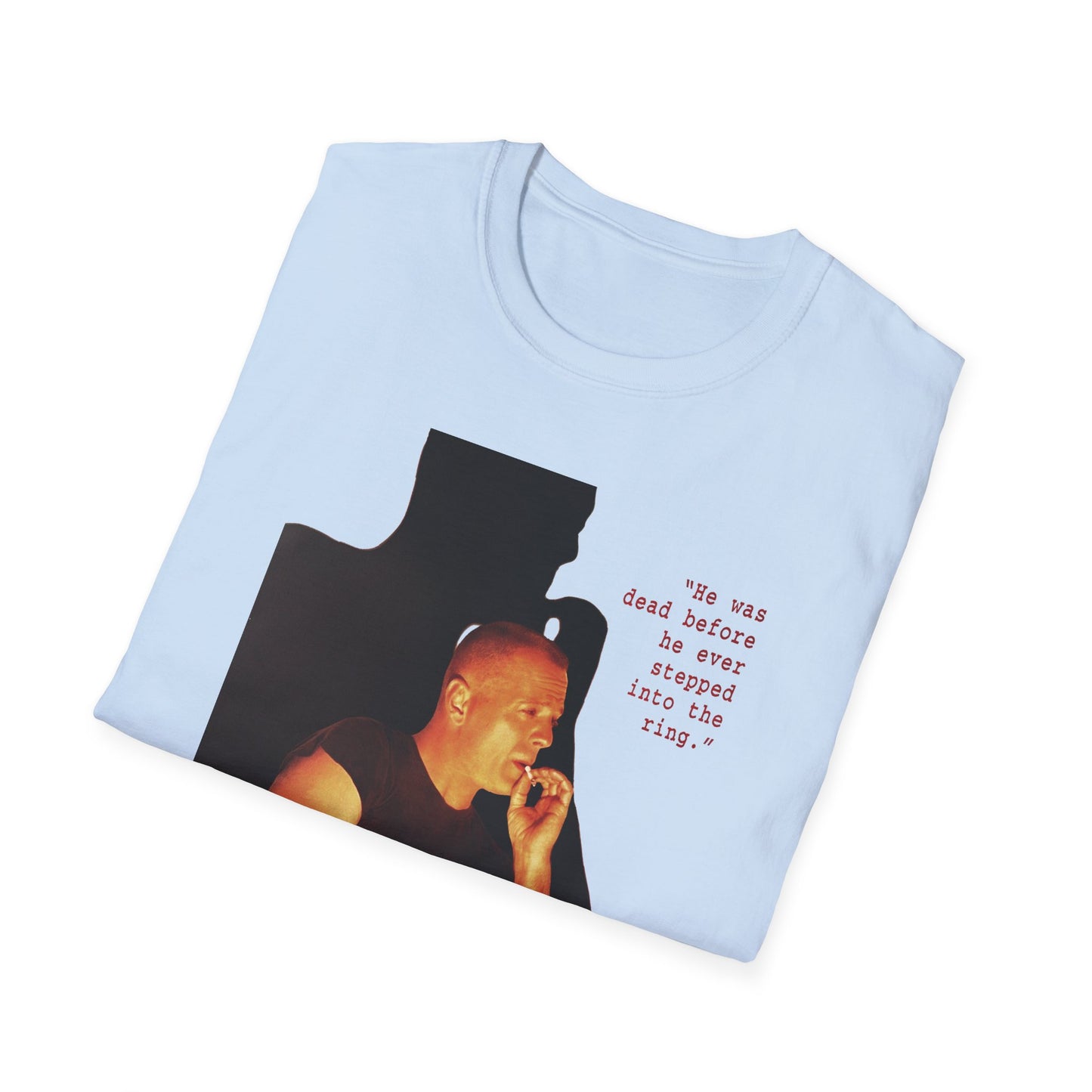 bruce willis pulp fiction the boxer tshirt